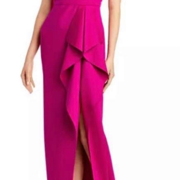 Aqua Women’s Ruffled Formal Dress - Picture 3 of 3